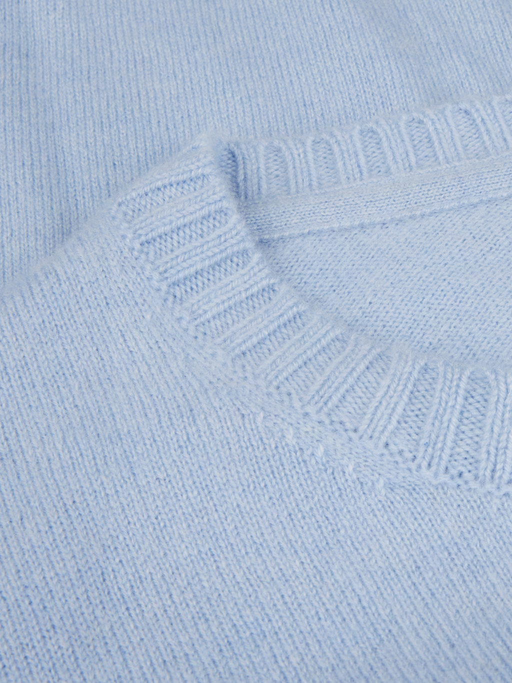 Stenströms Light Blue Cashmere Crewneck