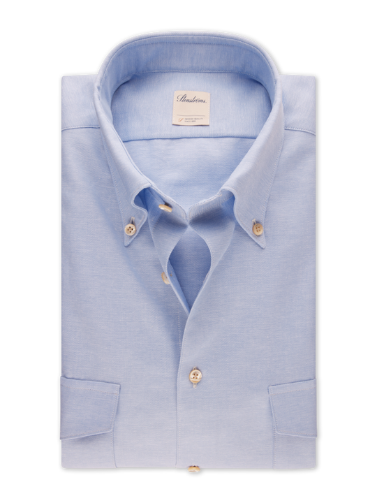 Stenströms Blue Oxford Shirt