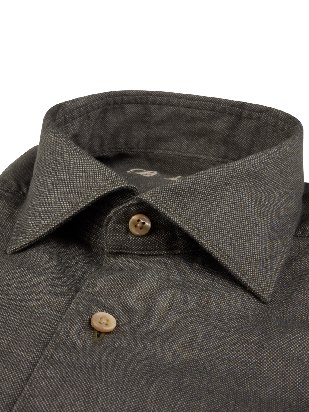 Stenströms Brown Oxford Shirt