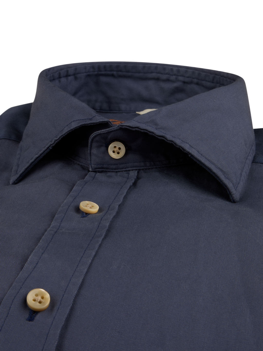 Stenströms Navy Twill Shirt