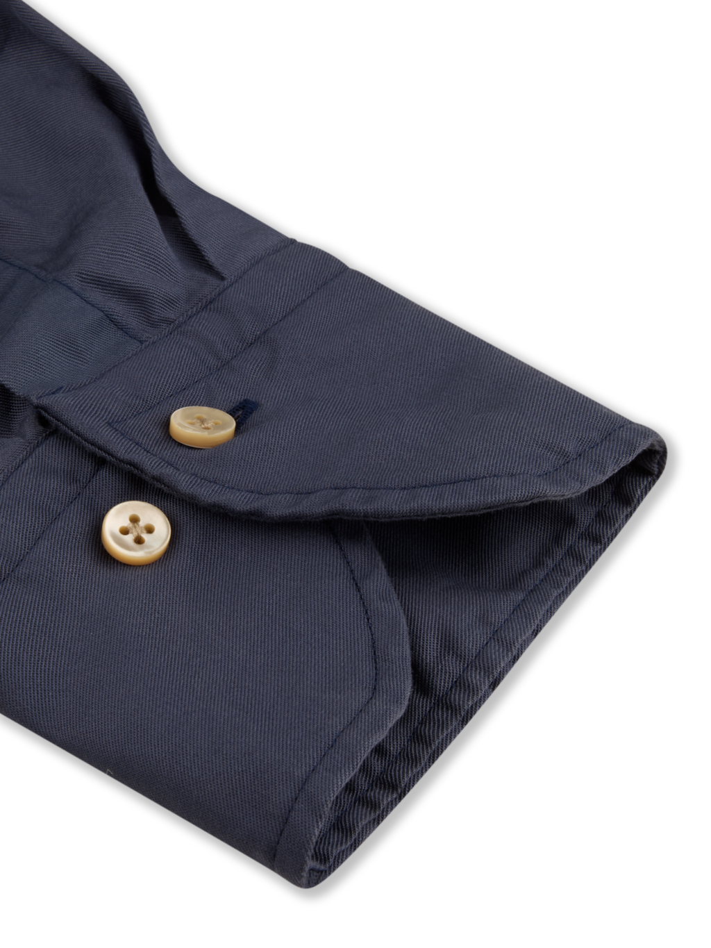 Stenströms Navy Twill Shirt