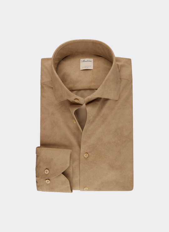 Stenströms Jersey Shirt in Beige