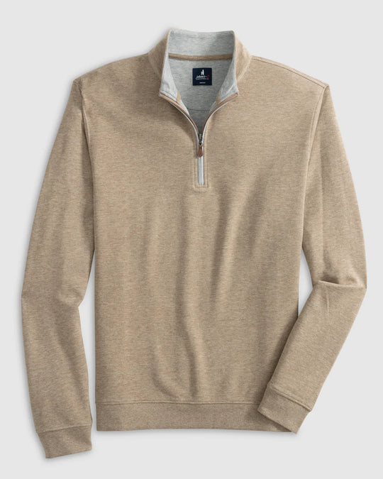 Johnnie-O Sully 1/4 Zip Pullover In Cedar