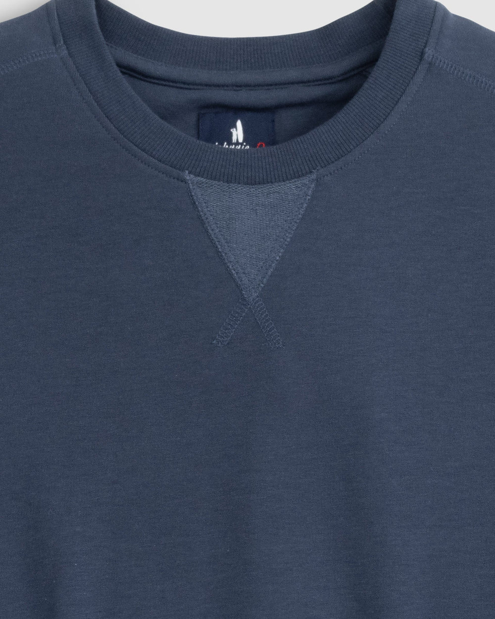 Johnnie-O Corbet French Terry Crewneck Sweatshirt in Navy