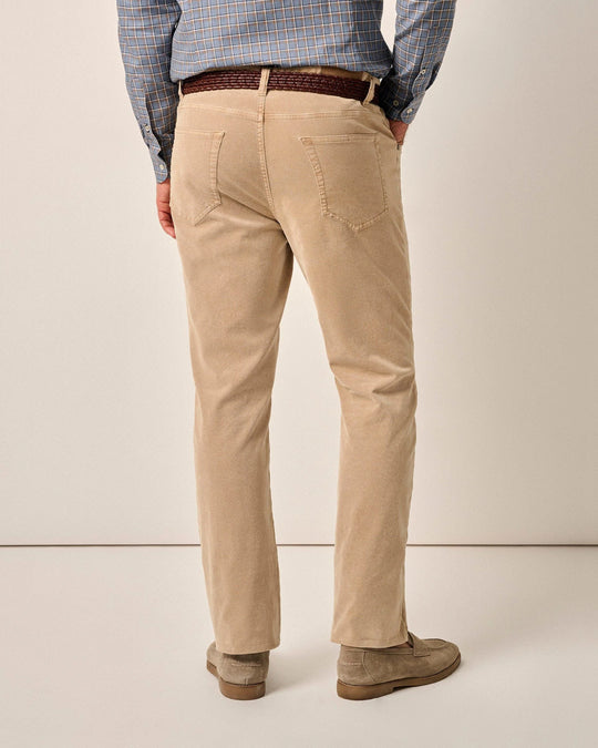 Johnnie-O Harkers Corduroy Pant In Khaki