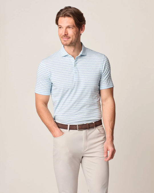 Johnnie-O Declan Performance Polo in Riviera