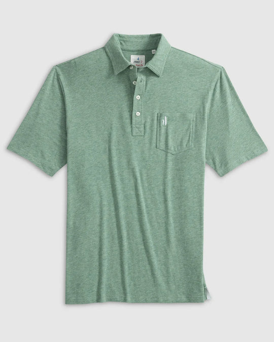 Johnnie-O Original 4-Button Polo - Heathered 2.0 In Caper