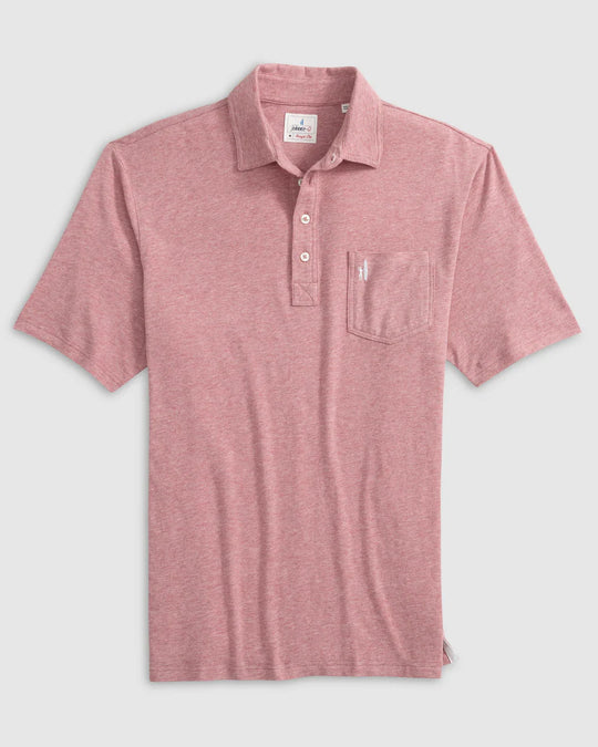 Johnnie-O Original 4-Button Polo - Heathered 2.0 In Samba