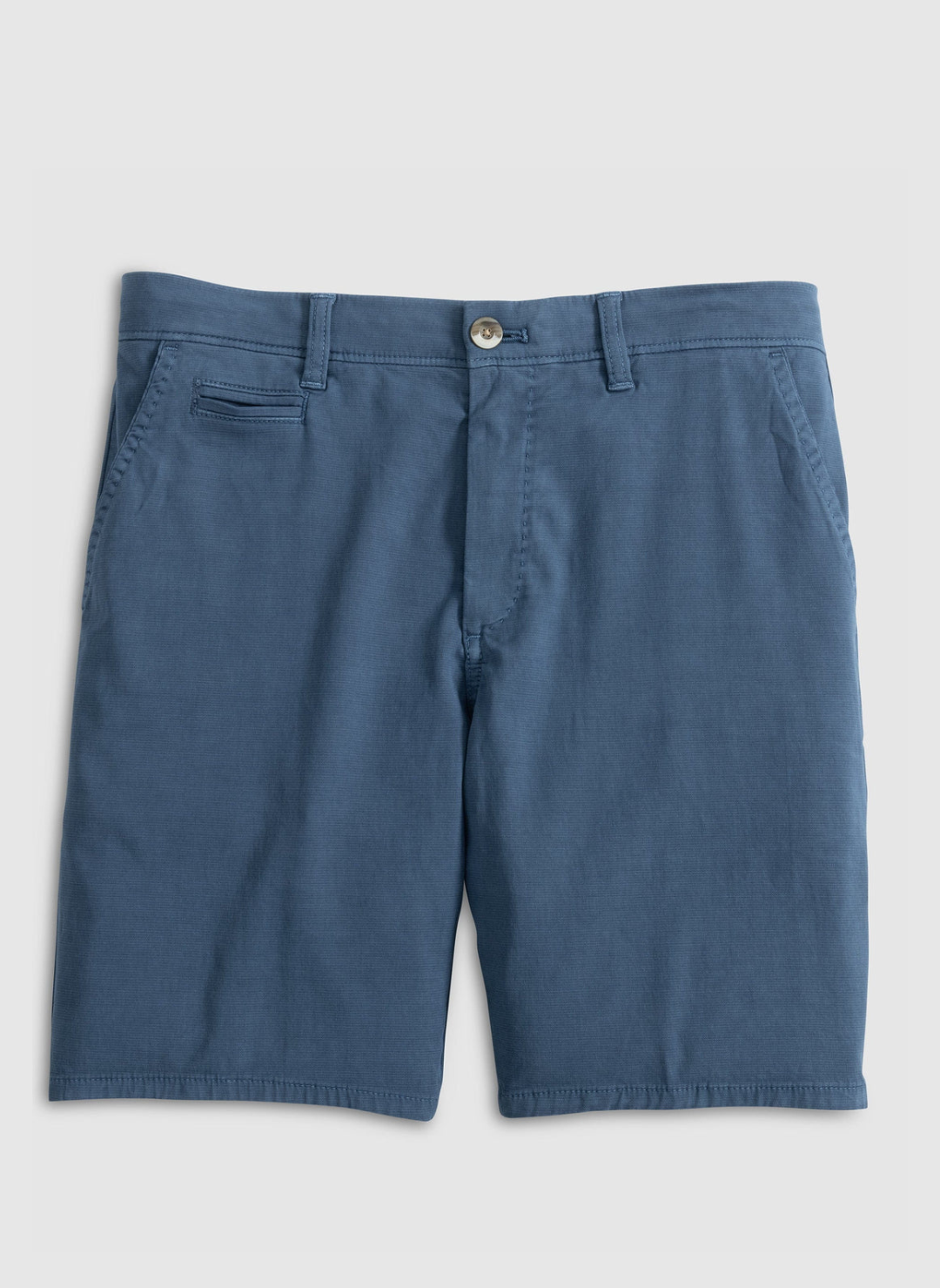 Johnnie-O Nassau Cotton Blend Shorts In Wake