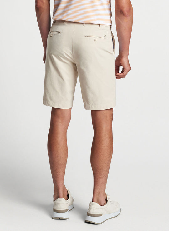 Peter Millar Surge Performance Short In British Cream