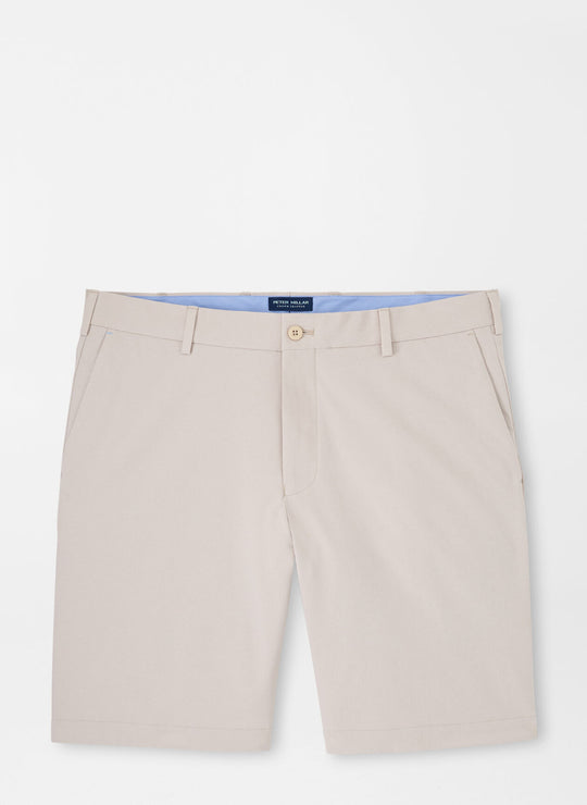 Peter Millar Surge Performance Short In Oatmeal