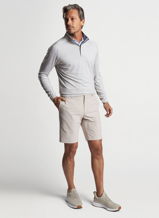 Peter Millar Surge Performance Short In Oatmeal