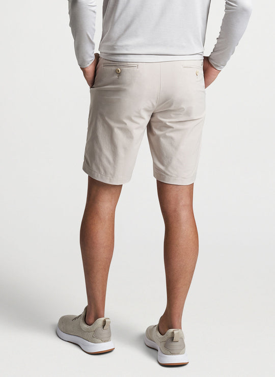 Peter Millar Surge Performance Short In Oatmeal