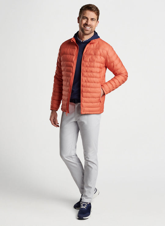 Peter Millar All Course Jacket In Burning Sunset