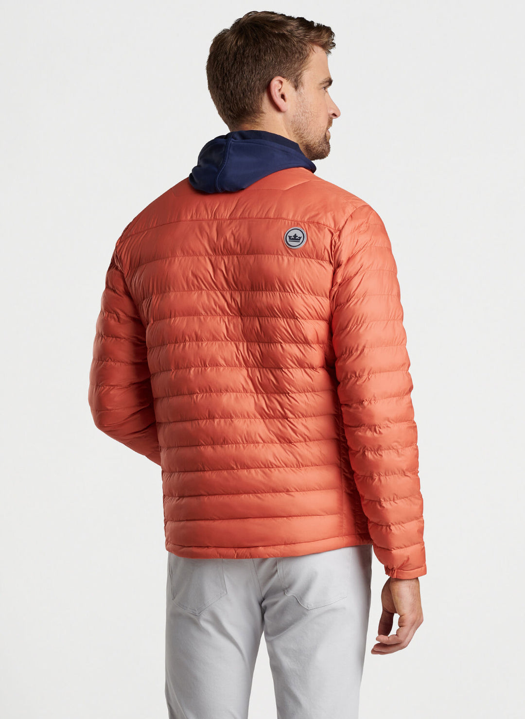 Peter Millar All Course Jacket In Burning Sunset