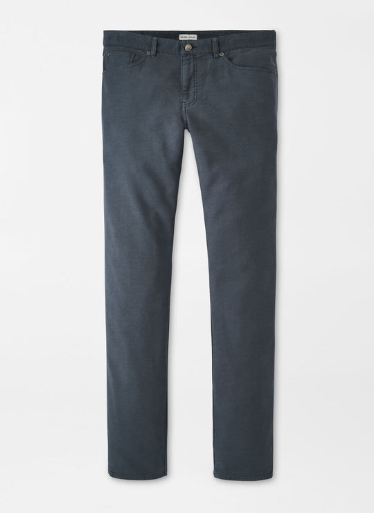 Peter Millar Coastline Five-Pocket Pant In Iron