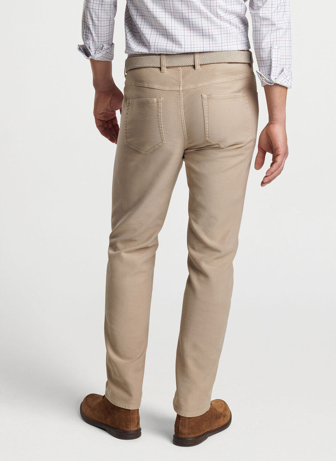 Peter Millar Coastline Five-Pocket Pant In Khaki