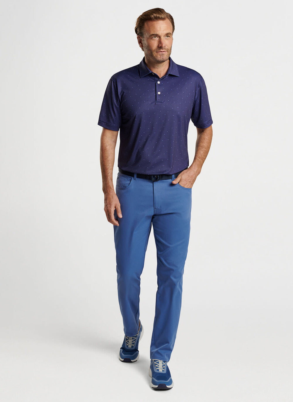 Peter Millar eb66 Performance Five-Pocket Pant in Astral Blue