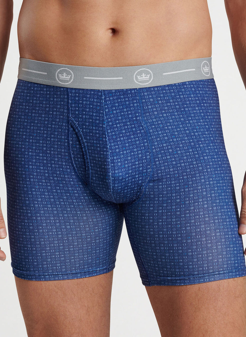 Peter Millar Take A Chance Performance Boxer Brief In Sport Navy