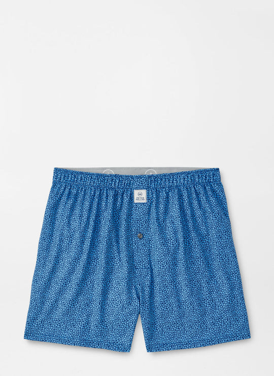 Peter Millar Luck Of The Irish Performance Boxer Short In Sport Navy