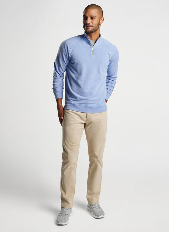 Peter Millar Lava Wash Quarter-Zip in Lakeside