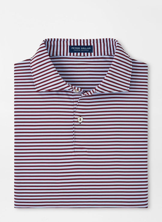 Peter Millar Sawyer Performance Jersey Polo In Vermouth