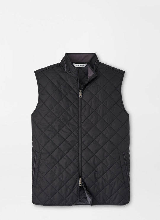 Peter Millar Essex Vest In Black