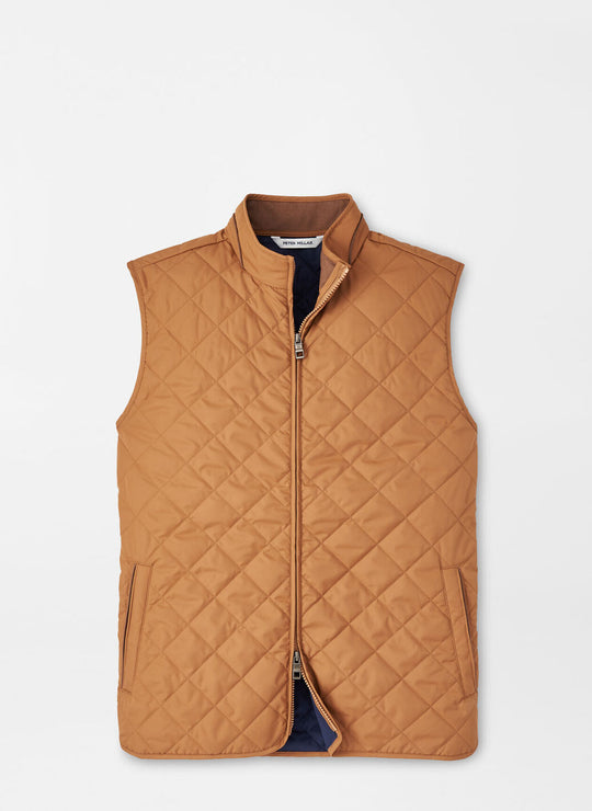 Peter Millar Essex Vest In British Tan