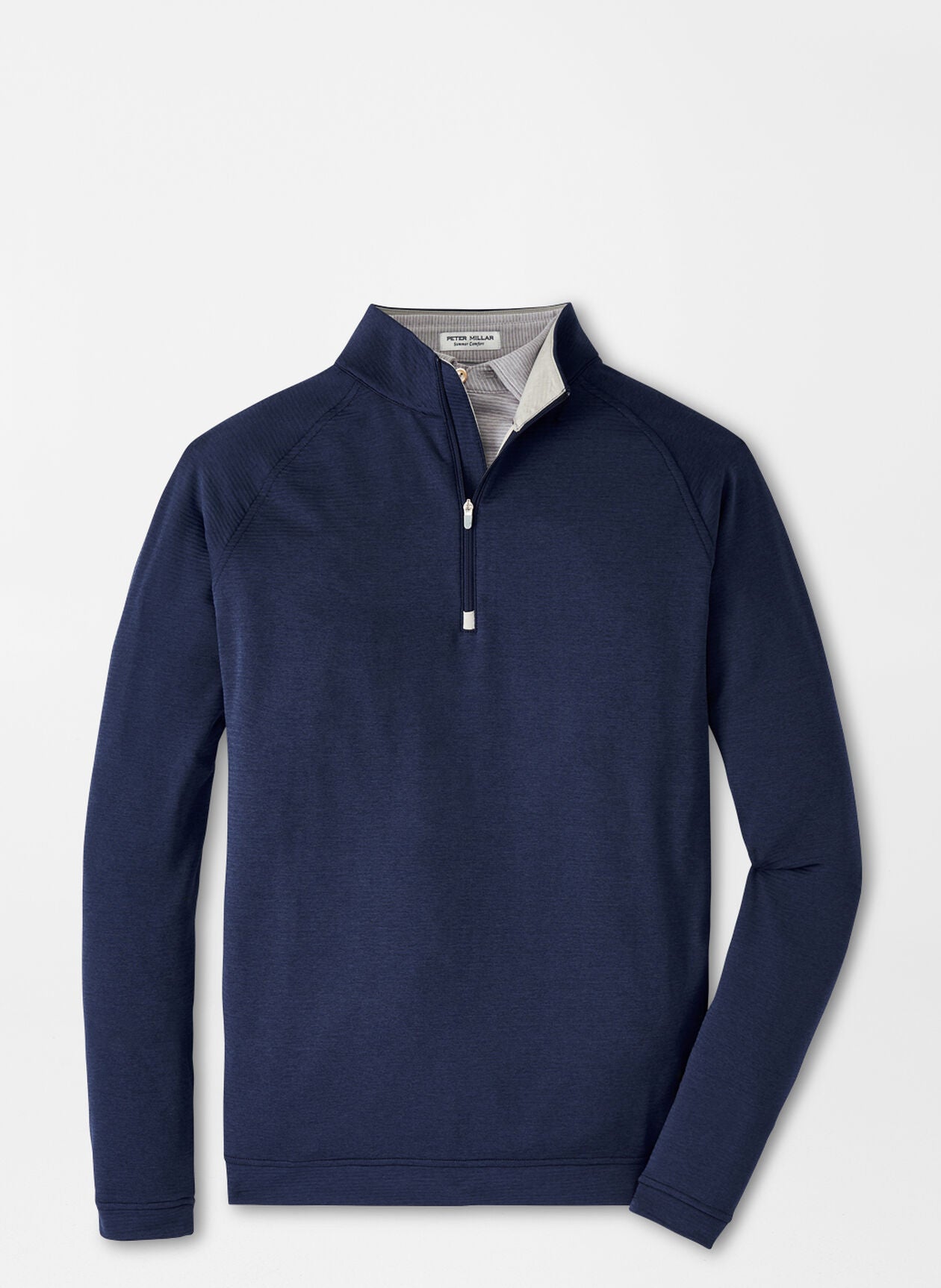 Peter Millar Beaumont Performance Quarter-Zip In Navy – The Oxford Shop