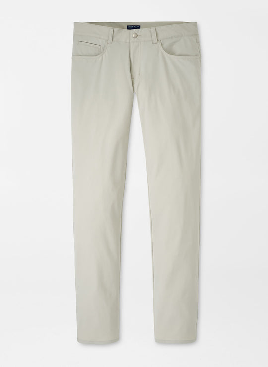 Peter Millar Bingham Performance Five-Pocket Pant In Linen