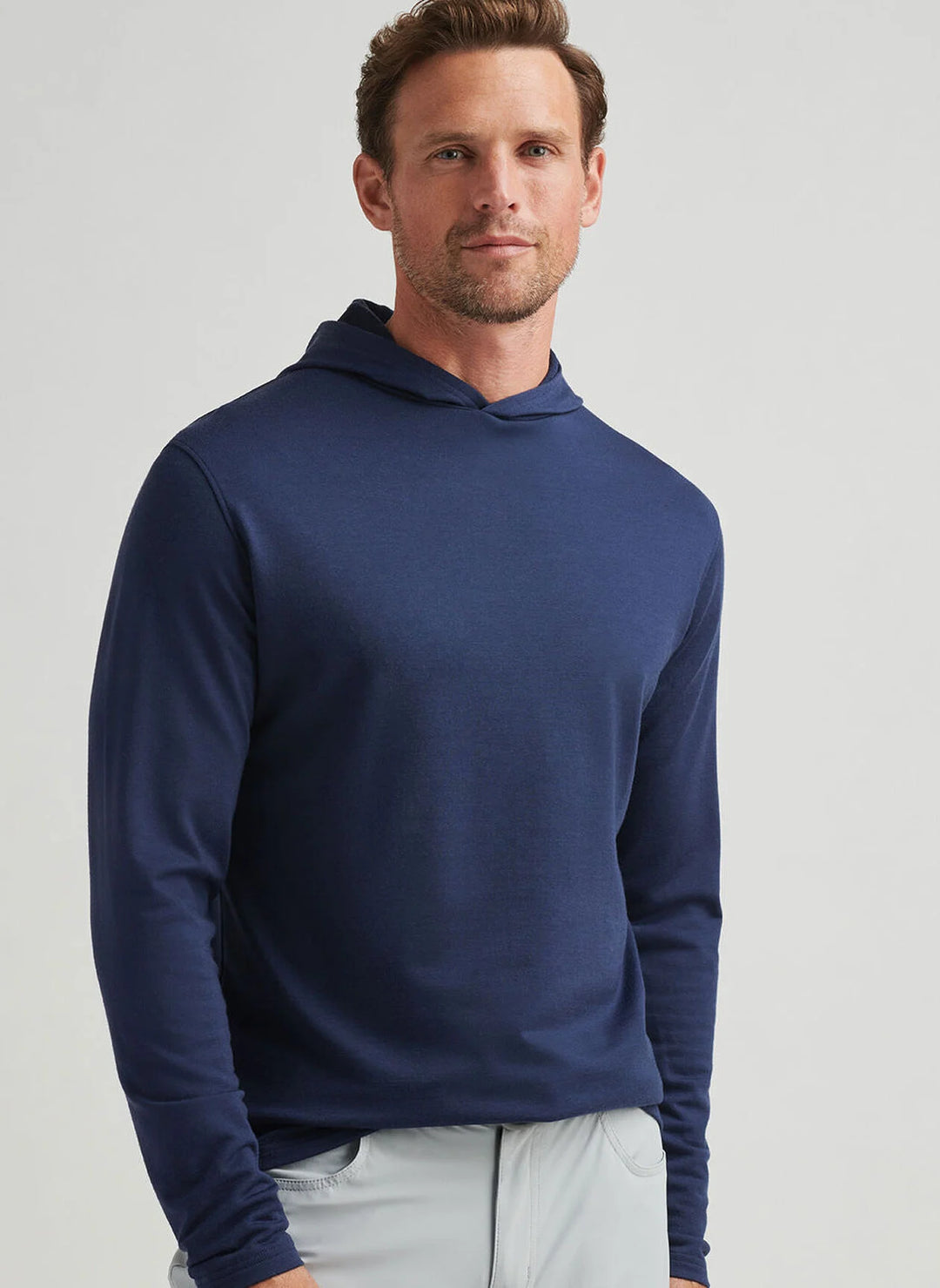 Peter Millar Excursionist Flex Hoodie In Navy