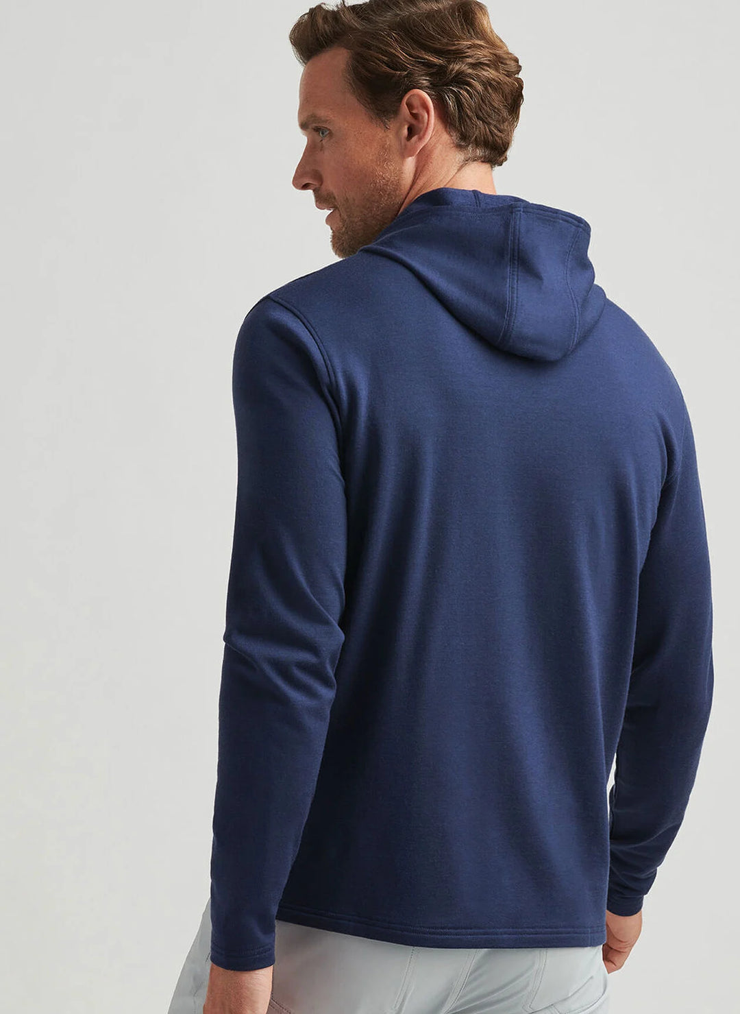 Peter Millar Excursionist Flex Hoodie In Navy