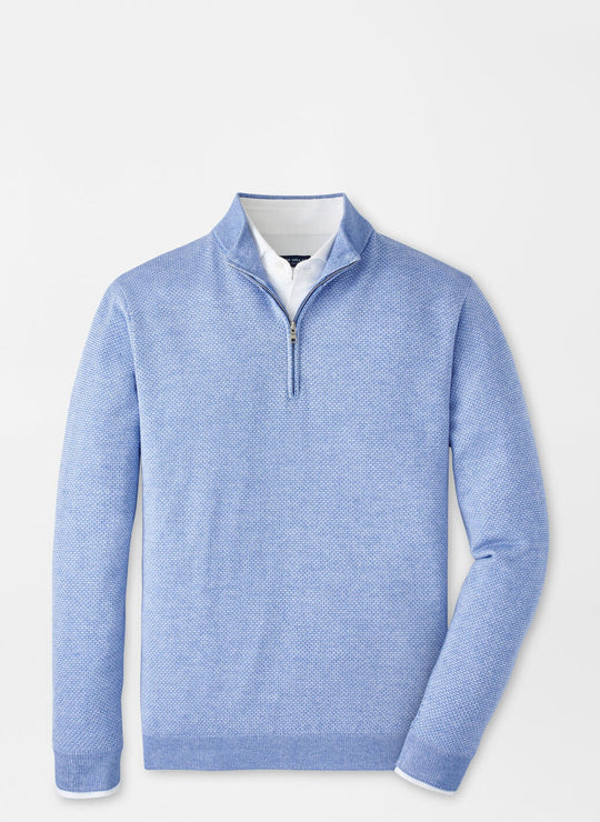 Peter Millar Ashland Quarter-Zip Sweater Angelite