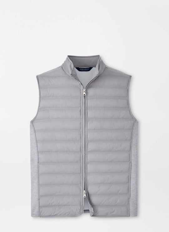 Peter Millar Winsome Hybrid Vest In Oslo Grey