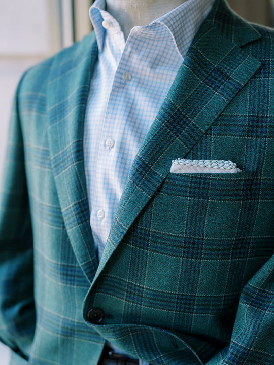 Samuelsohn Green Plaid Sport Coat