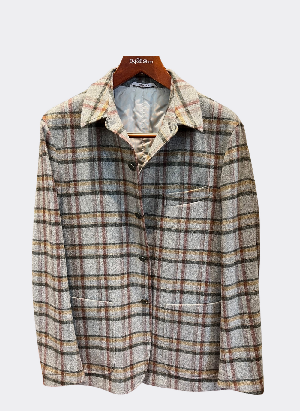 Ravazzolo Grey Plaid Jacket